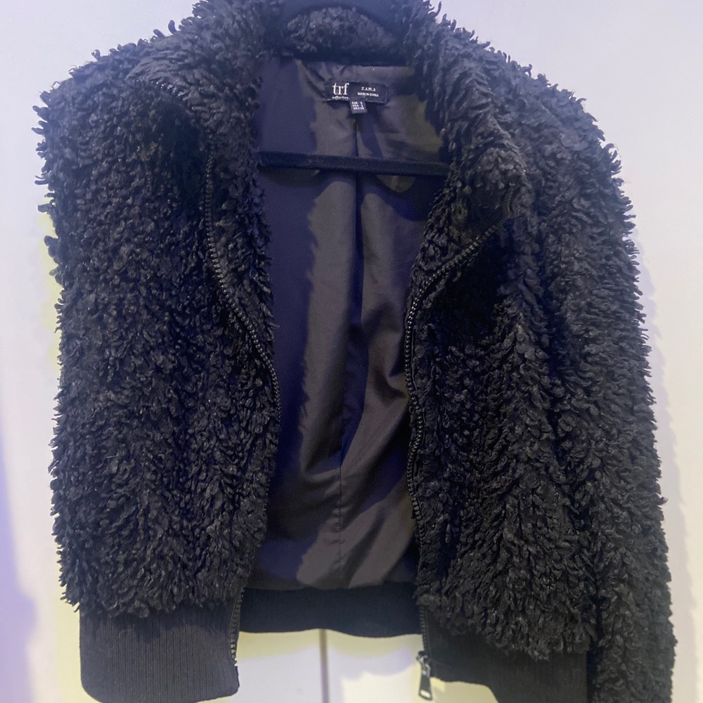 Zara fur jacket